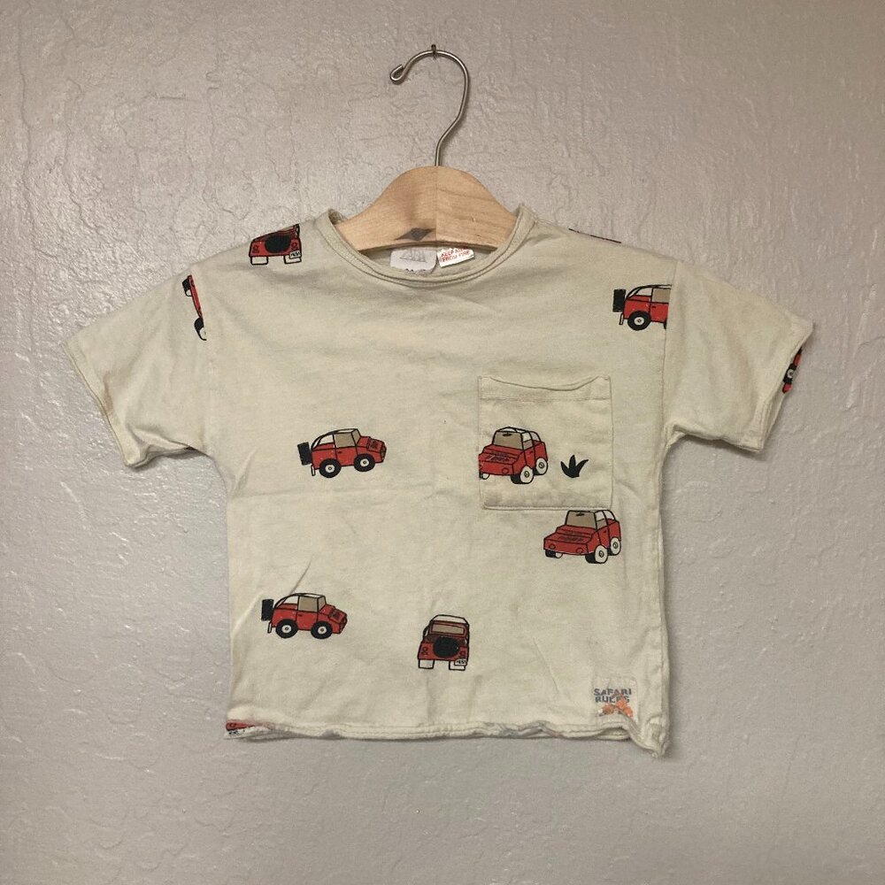 $15 ADD ON‎ Zara short sleeve tee cars Janie and Jack Baby Gap Mini Boden